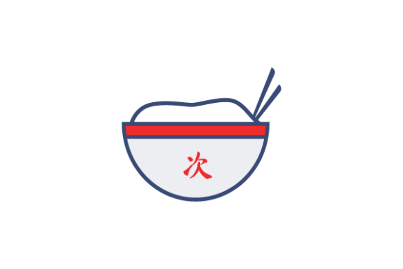 Authentic Flavors: Styling with Chinese Food Icon (Color) - 16