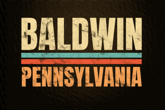 Baldwin Pennsylvania Retro Color: A 70s Design Love Letter
