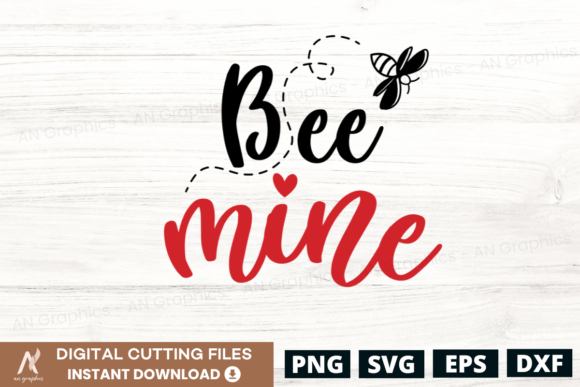 Be Mine - Color Valentines Day SVG: Vibrant Design for Modern Crafts