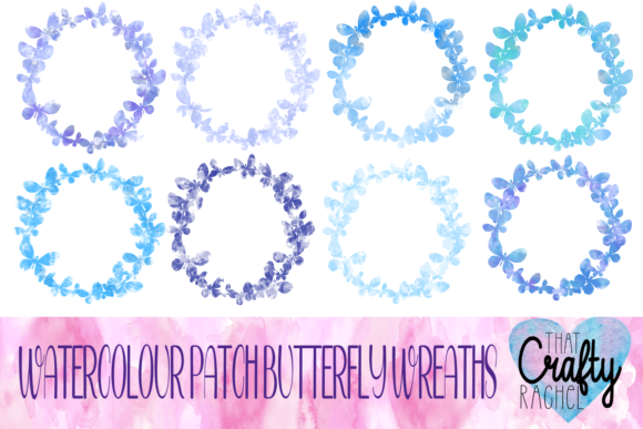 Blue Watercolour Butterfly Wreath: A Creative Designer's Guide