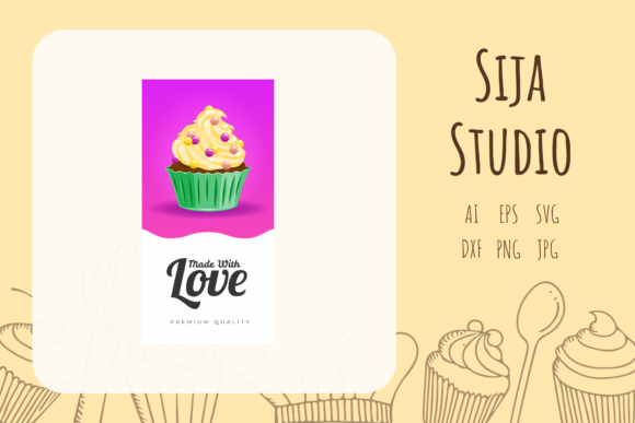 Card Icon Food Cute Color: A Playful Asset for Modern Brands