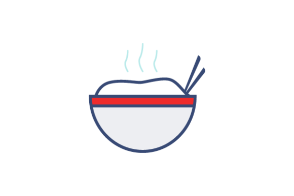 Chinese Food Icon (color) - 7: Vibrant Visual Assets for Your Projects