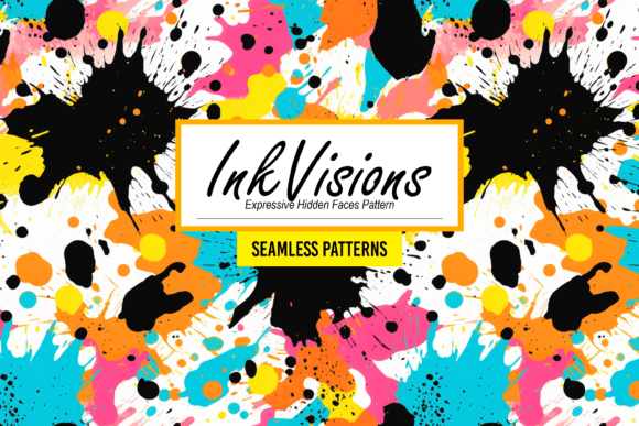 InkVisions: Abstract Color Blob Patterns for Creative Projects