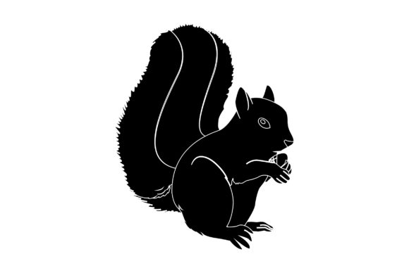 Unleash Your Brand’s Personality with Squirrel Vector Design Solid Color