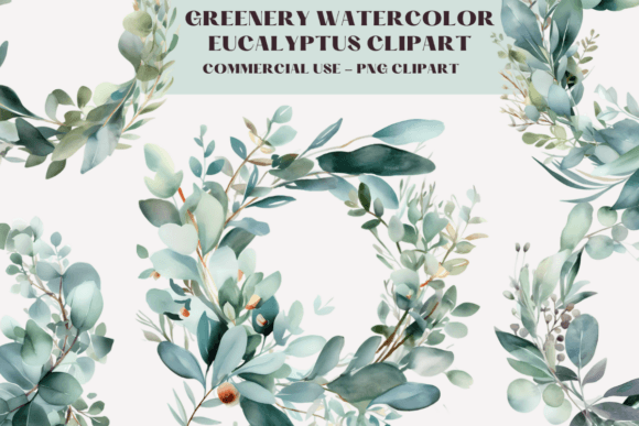 Unlock Organic Design with Eucalyptus Clipart